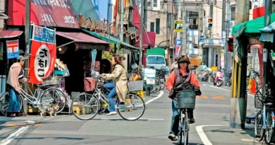 Japon ciclistas