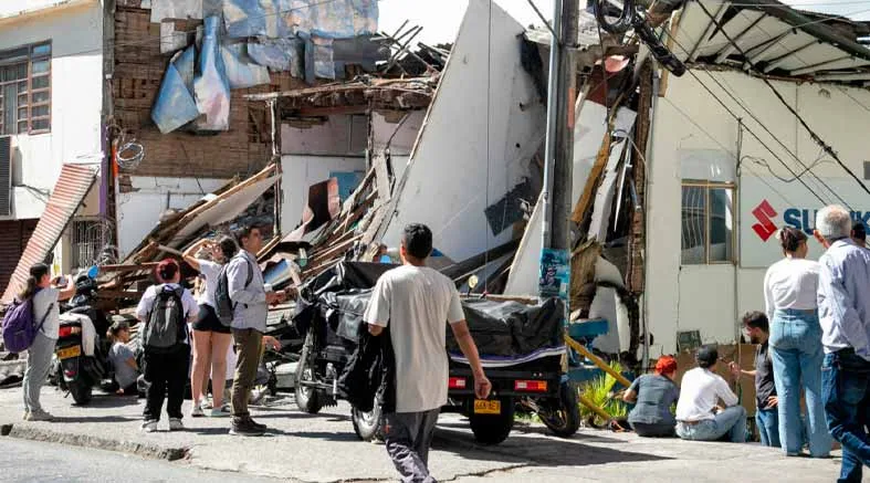 Mexico Colombia terremoto